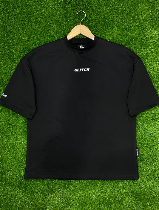 Black Essential Oversized Tee